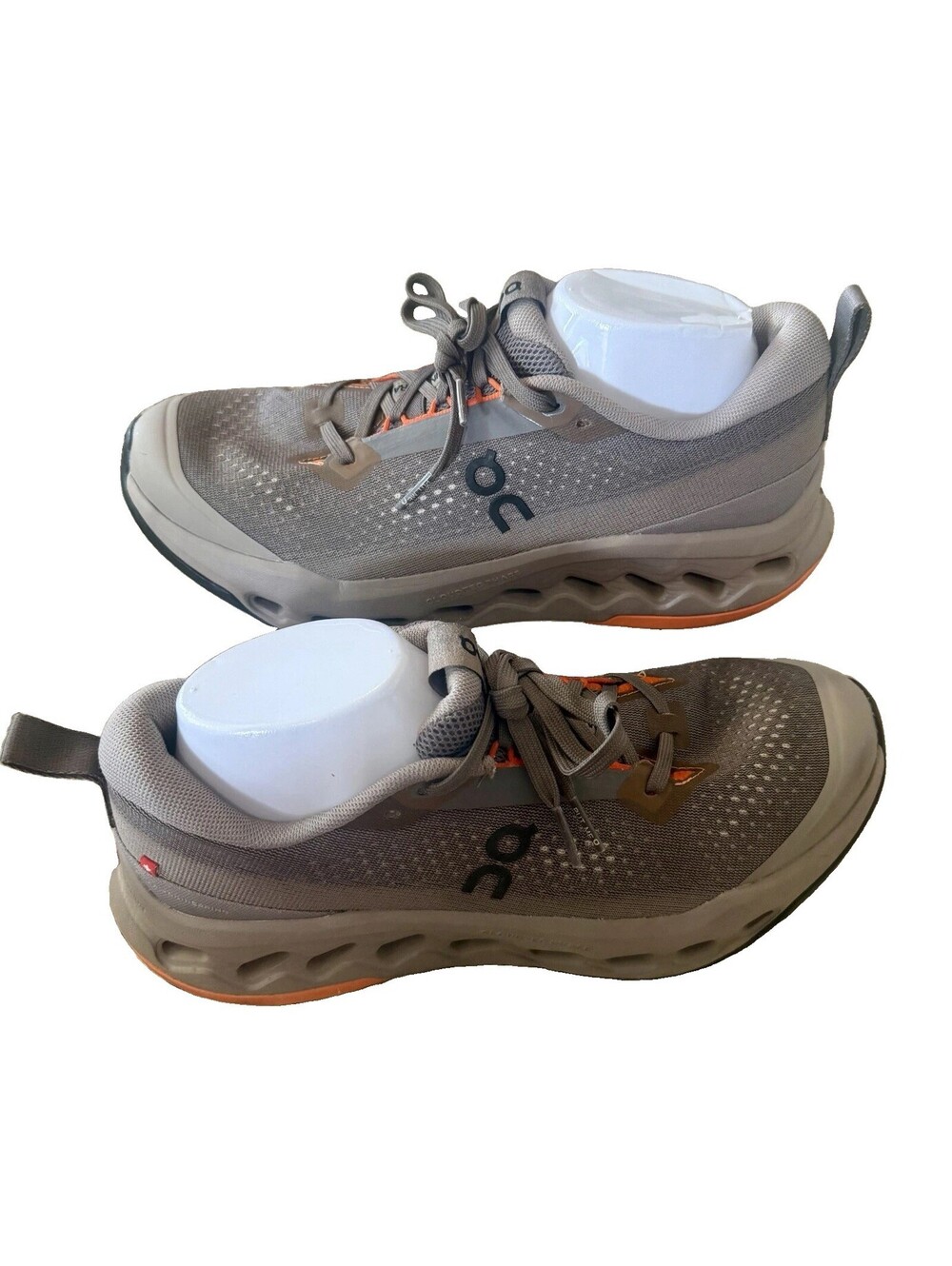 ON Cloudsurfer Men’s Size 9 Trail 2 Waterproof Cinder Desert Free Shipping